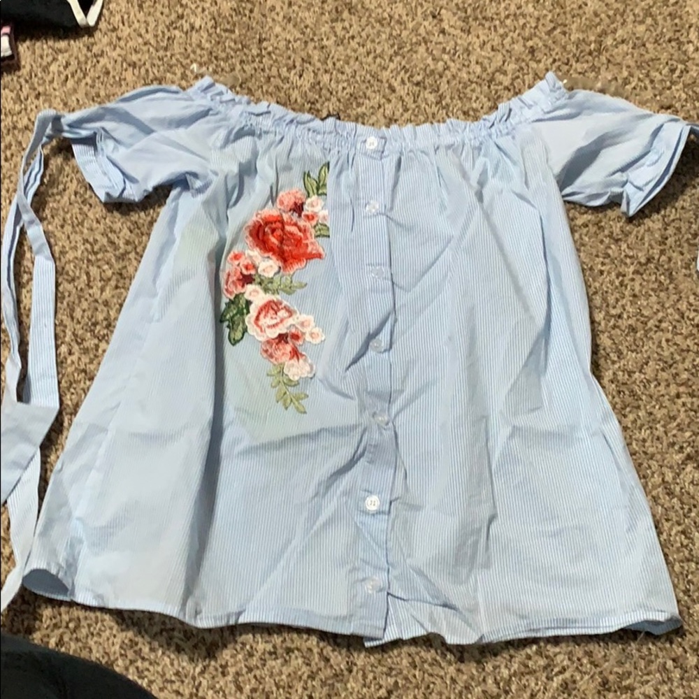 Off the shoulder top